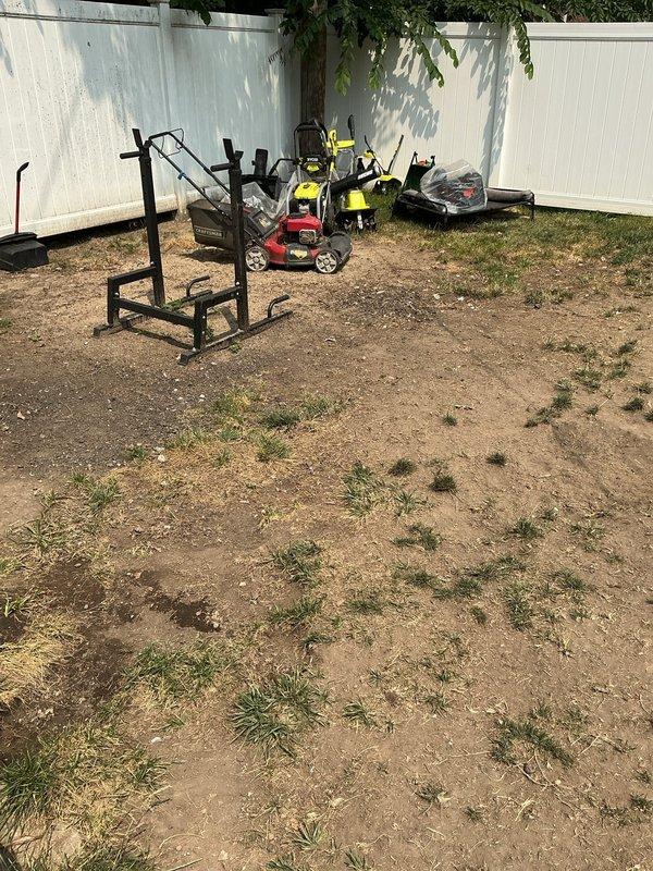 Responded to no water service call and assessed property for new cold water line installation. Surveyed backyard area to determine optimal routing path for new water line from main supply to structure. Inspected basement access point and existing plumbing infrastructure through ceiling access panel. Evaluated concrete block foundation walls and identified entry point for new cold water line installation. Determined work scope requires trenching through backyard area and penetration through foundation wall to establish new cold water supply line to restore water service to affected area.