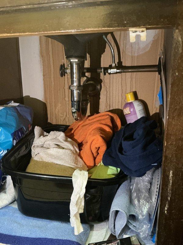 Responded to a water loss issue at a faucet in a 40-50 year old residential property. Located and shut off the water supply valve to the affected faucet beneath the sink, successfully isolating the fixture to stop the water loss. Verified proper operation of shut-off valve and confirmed no water flow to the problematic faucet while maintaining water service to other fixtures in the home.