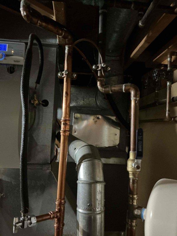 Responded to storm damage affecting the main electrical panel in a 45-year-old residence. Inspected electrical distribution system and associated mechanical equipment to assess extent of damage and verify proper grounding and bonding connections. Documented existing conditions of HVAC electrical connections, water heater circuits, and related utility systems to ensure all circuits were properly protected and functioning safely following the storm event.