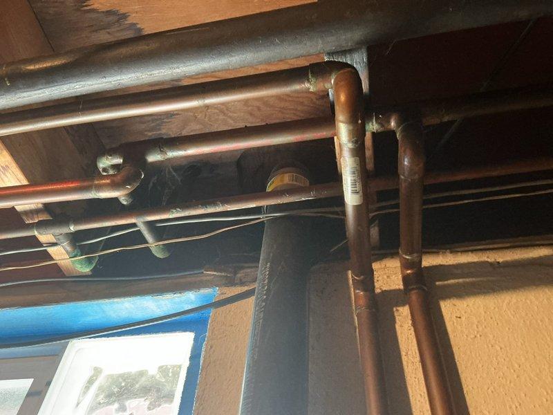 Responded to customer concerns regarding intermittent sewer odors in basement and bathroom areas. Conducted thorough inspection of exposed plumbing infrastructure in basement, examining copper supply lines, drain piping, and venting systems for potential defects or dry trap conditions. Inspected under-sink plumbing configuration including P-trap assembly and garbage disposal connections for proper installation and seal integrity. This was a follow-up diagnostic visit requested by the customer seeking additional evaluation of the drainage system.