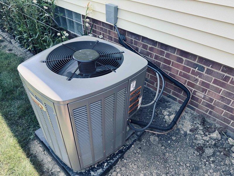 Responded to service call for newly installed air conditioning system failing to adequately cool the residence despite continuous operation. Upon arrival, performed diagnostic testing using calibration equipment to measure system performance parameters and verified outdoor condenser unit operation. Identified issue preventing proper system function, completed necessary repairs to restore unit to proper cooling capacity, and confirmed system returned to normal operating temperatures.