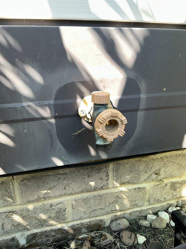 Responded to follow-up service call to inspect exterior spigots and address dripping faucet in half bathroom. Completed thorough inspection of outdoor hose bib and verified interior fixture condition, documented findings with photos for warranty review consultation.