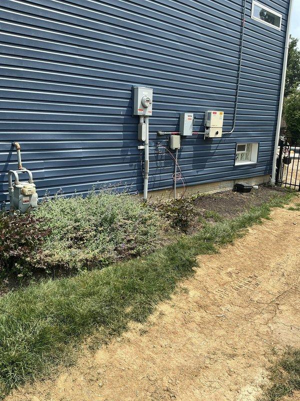 Installed approximately 40 feet of gas line to supply a pool heater. Routed gas piping from existing service equipment along building exterior to heater location, ensuring proper connections and compliance with gas fitting standards.