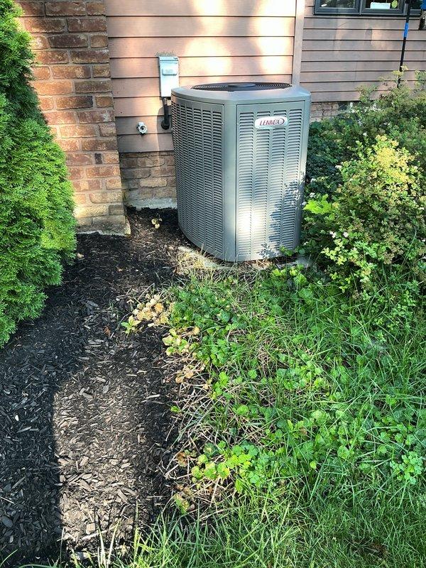 Completed MVP recurring maintenance visit on 10-year-old Lennox cooling system. Inspected outdoor condenser unit and indoor air handler, verified proper operation of all components, checked refrigerant levels, cleaned condensate drain lines, and confirmed system is functioning within manufacturer specifications for the cooling season.