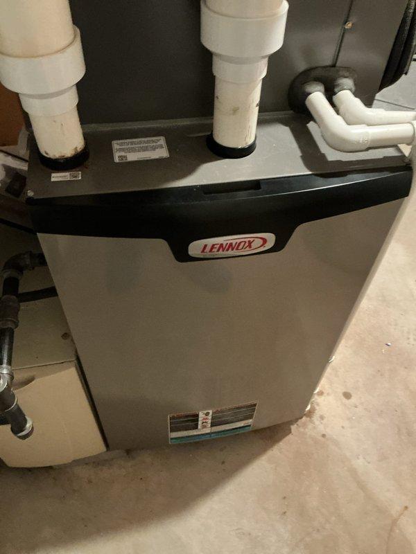 Completed MVP recurring maintenance visit on 10-year-old Lennox cooling system. Inspected outdoor condenser unit and indoor air handler, verified proper operation of all components, checked refrigerant levels, cleaned condensate drain lines, and confirmed system is functioning within manufacturer specifications for the cooling season.