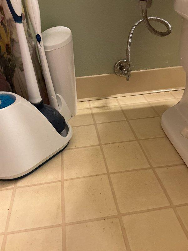 Responded to service call for leaking toilet valve. Upon arrival, inspected bathroom plumbing fixtures and identified the source of the leak at the toilet supply valve connection. Shut off water supply, removed defective valve assembly, and installed replacement fill valve and supply line. Tested system for proper operation and verified no additional leaks present. Restored water service and confirmed toilet functioning correctly with proper fill cycle and shutoff.