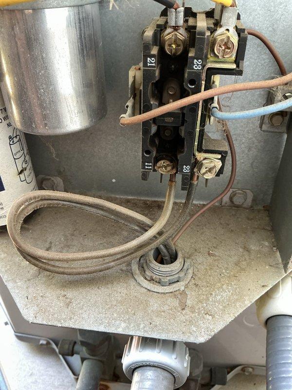 Responded to no-cooling complaint on residential AC system. Upon inspection, found failed contactor preventing compressor operation. Replaced defective contactor, verified proper electrical connections, and tested system operation. Unit now cooling properly with all components functioning as designed.