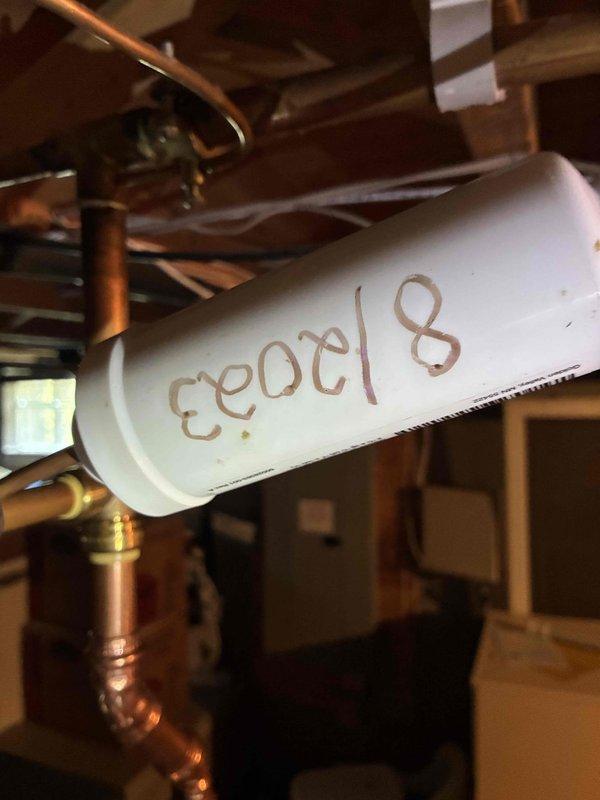 Completed routine maintenance on a one-year-old Bryant cooling system. Performed comprehensive inspection of furnace unit, refrigerant lines, condensate drain pan, and associated copper piping. All components operating within normal parameters with no deficiencies noted at time of service.