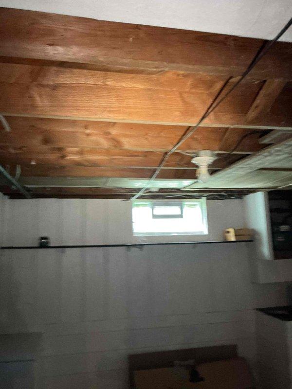 Responded to service call for installation of new electrical outlets in residence with non-standard wiring configuration. Upon inspection of basement area, assessed existing electrical infrastructure including panel box, conduit routing, and structural conditions. Documented abnormal wiring layout throughout the space to inform installation approach and ensure code compliance. Successfully installed requested outlets while accounting for unconventional wiring methods present in the structure.