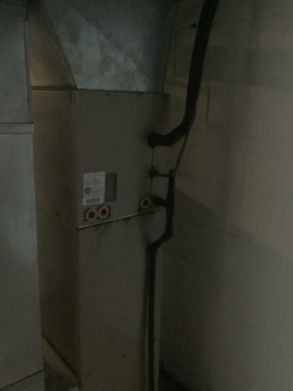 Completed free estimate for full HVAC system replacement. Inspected existing equipment including indoor furnace unit located in basement and outdoor condensing unit. Outdoor unit showing significant age with weathered components, corroded wire mesh panels, and non-operational status confirmed. Indoor furnace also exhibiting advanced age based on visual inspection of cabinet and components. Documented current system configuration with photographs of both indoor and outdoor equipment. Discussed financing options available for complete system replacement. Recommended full system upgrade due to age and failure of outdoor unit.