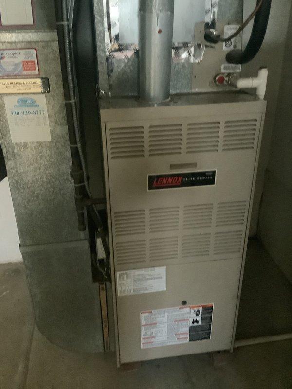 Conducted comprehensive estimate for complete HVAC system replacement at residential property preparing for sale. Existing equipment consists of aging Lennox Pulse furnace located in basement utility area with associated ductwork and venting systems. Documented current system configuration through detailed photography, capturing furnace unit specifications, manufacturer labels, existing ductwork connections, and PVC venting infrastructure in crawl space. Assessed overall system condition and provided replacement recommendations to facilitate real estate transaction. Property accessed via lockbox arrangement for estimate appointment.