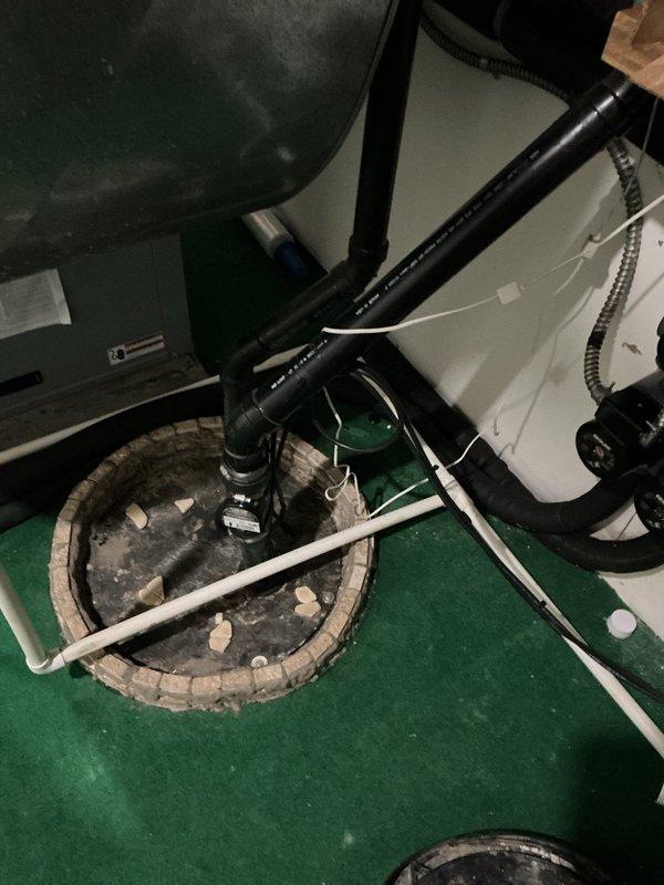 Responded to service call for multiple drainage issues in residential property. Addressed clogged toilet in basement that was experiencing repeated backup conditions. Inspected and cleared slow-draining shower in basement area. Investigated strong sulfur odor reported in main floor bathroom, which typically indicates bacterial buildup in drain lines or potential issues with P-trap integrity. Examined sump pump basin installation and associated drainage piping during basement assessment. Verified proper operation of plumbing fixtures and drainage systems throughout affected areas following service completion.