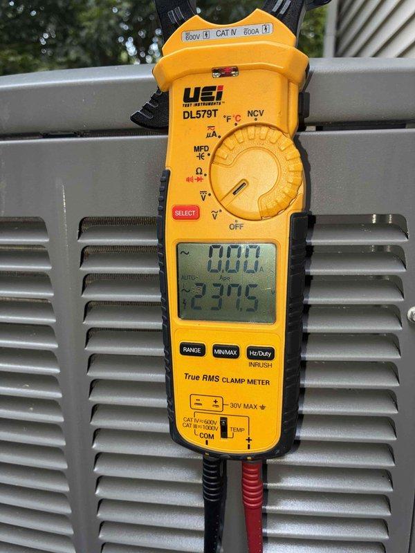 Completed preventive maintenance on a 1-year-old cooling system as part of scheduled maintenance program. Performed comprehensive system inspection, verified electrical parameters and temperature readings using digital clamp meter, and confirmed all components operating within manufacturer specifications. Updated customer contact information in service records as requested.