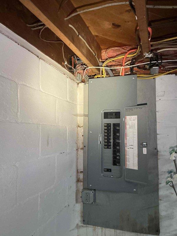 Completed on-site electrical assessment for residential standby generator installation. Property currently lacks natural gas service, requiring propane fuel source for generator operation. Evaluated existing electrical service panel and meter configuration to determine integration requirements for automatic transfer switch and generator connection. Documented main electrical panel location in basement utility area with current circuit breaker configuration and available capacity. Assessed exterior meter installation and service entrance conduit for compliance with generator interconnection standards. Provided comprehensive estimate for complete standby generator system including propane-fueled unit, automatic transfer switch, electrical connections, and necessary permits.