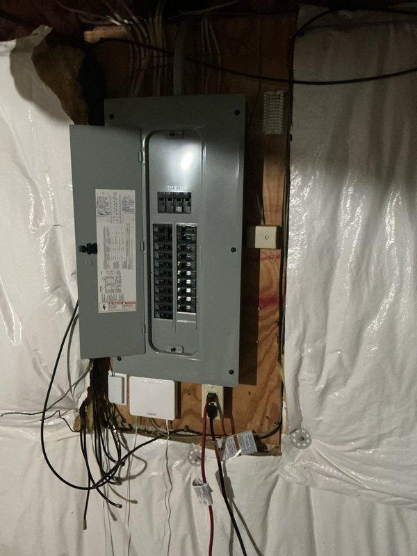 Installed new dedicated outlet in basement area per customer request. Troubleshot and repaired non-functioning GFCI outlet serving garbage disposal circuit. Verified proper grounding, tested circuit protection, and confirmed all outlets operational upon completion.