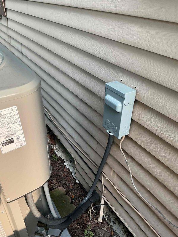 Completed routine MVP cooling maintenance visit on 2-year-old heat pump system. Performed comprehensive inspection of outdoor unit including electrical components, capacitor, contactor, and all wire connections. All electrical terminals found secure with proper voltage readings. Capacitor tested within manufacturer specifications. Verified proper operation of compressor and condenser fan motor. System operating efficiently with no deficiencies noted. Customer electing to renew MVP maintenance agreement.