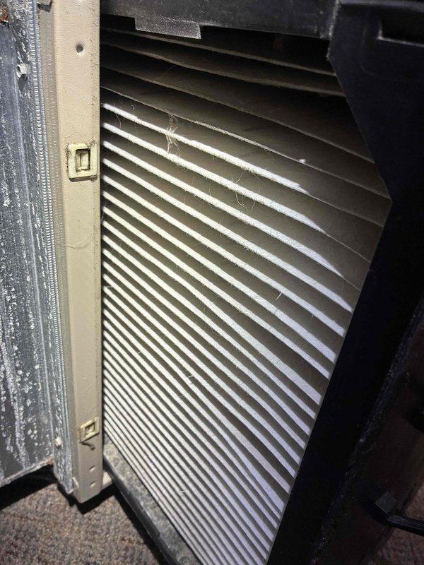 Completed scheduled maintenance visit on residential air conditioning system over 15 years old. Performed comprehensive inspection of outdoor condensing unit and indoor air handling components, verified proper operation of all system components, and inspected air filtration system. Unit operating within normal parameters at time of service completion.