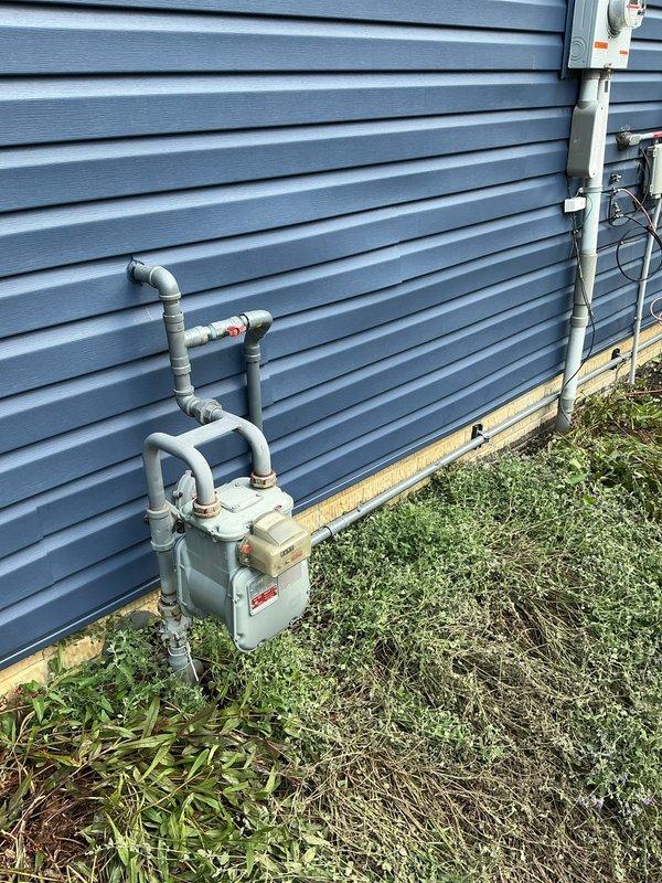 Successfully installed new gas line to pool heater at residential property. Coordinated parts procurement and equipment delivery, including mini excavator for site work. Ran gas piping from existing meter location along exterior wall to pool heater area, installing appropriate valving and connections per code requirements. All installations completed with proper fittings, support brackets, and safety shut-off valves to ensure compliant and safe operation of pool heating system.