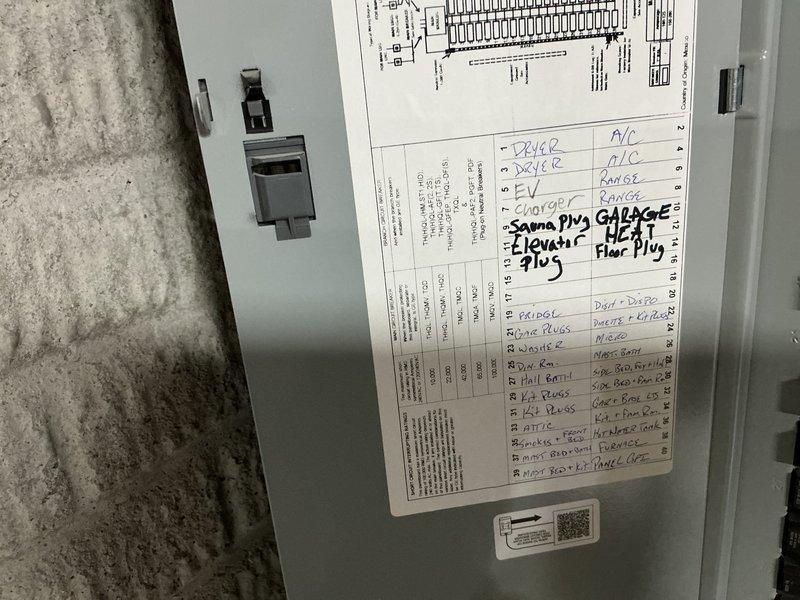 Conducted on-site electrical estimate for residential backup generator installation. Evaluated existing electrical service panel capacity and circuit configuration, documented gas meter location and available installation space along exterior foundation wall, and assessed optimal generator placement considering utility clearances and local code requirements.