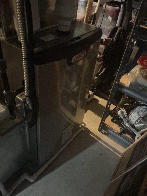 Completed scheduled BS-MVP cooling maintenance visit on a 9-year-old air conditioning system. Performed comprehensive system inspection including air filter housing, ductwork connections, and associated mechanical components. All equipment found operating within normal parameters with no immediate service needs identified.