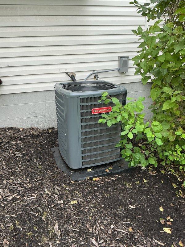 Performed comprehensive inspection of existing HVAC system for new homeowner requesting furnace evaluation and climate control assessment. Conducted thorough examination of outdoor condensing unit, including electrical components, wiring connections, capacitors, and control modules to verify proper operation and system integrity. Documented equipment condition with detailed photography of internal electrical compartment and external unit configuration for maintenance records.