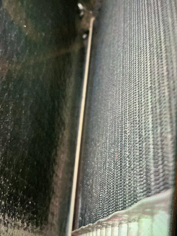 Completed MVP recurring cooling maintenance visit on 5-year-old system. Inspected evaporator coil and found moderate dust accumulation on fins; cleaned and assessed drain pan components for proper operation. All system components functioning within normal parameters at time of service.