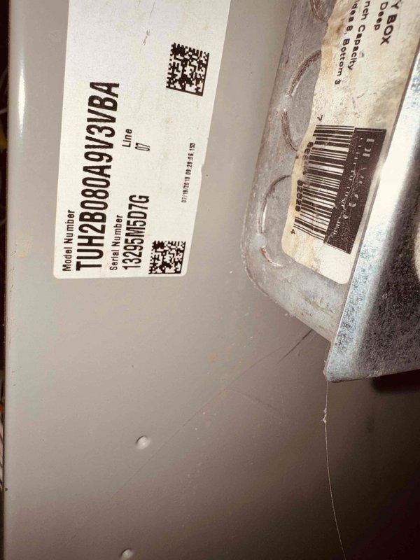 Completed annual cooling system tune-up on Trane unit model TUH2B060A9V3VBA. Performed standard maintenance procedures, recorded temperature differential of 45.18°F across the system, and verified all operational parameters were within manufacturer specifications.