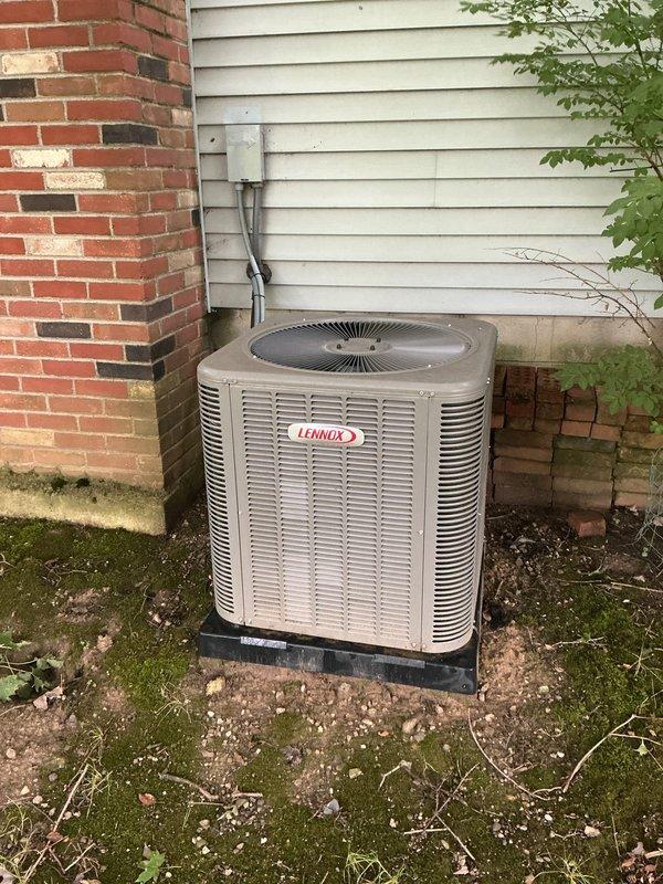 Completed MVP recurring cooling maintenance visit on Lennox HVAC system. Performed comprehensive inspection of outdoor condensing unit and indoor air handler, verified proper operation of all components, checked refrigerant levels, cleaned condenser coils, and confirmed system is functioning efficiently for the cooling season.