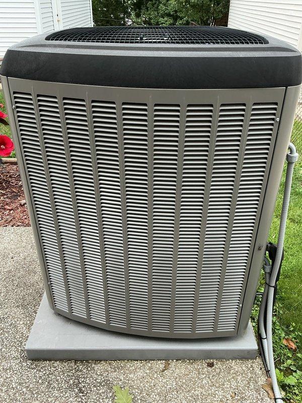 Completed comprehensive tune-up on 5-year-old residential air conditioning system. Inspected electrical control panel components including contactor, relay terminals, and control board connections, verified all wiring connections secure and properly routed. Evaluated outdoor condenser unit condition, confirmed proper installation on concrete pad, checked refrigerant lines and assessed ductwork for potential cleaning needs.