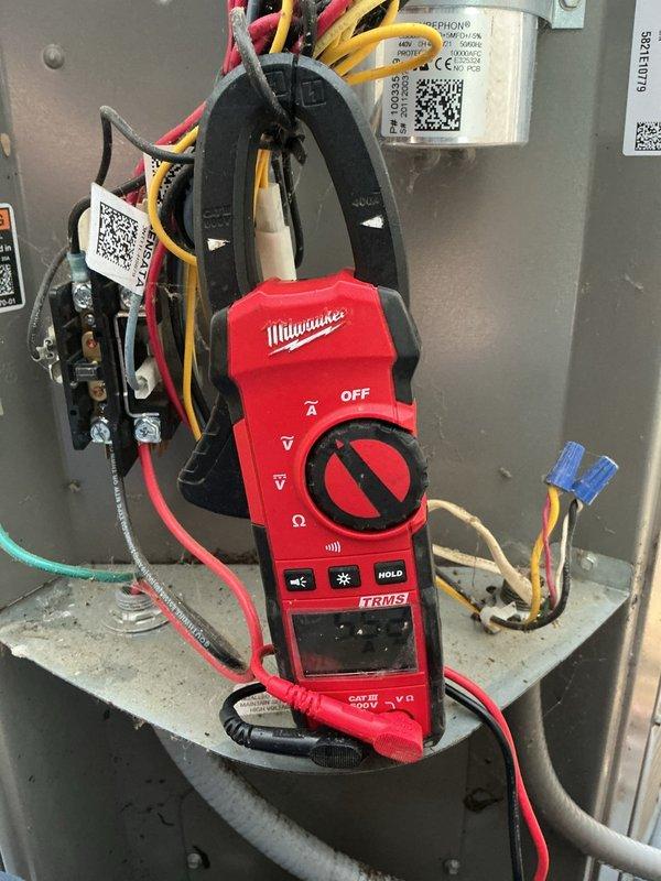 Performed comprehensive preventive maintenance on a 6-year-old residential air conditioning system with no reported issues. Conducted complete system inspection including electrical testing of contactors, relays, and control components using calibrated multimeter to verify proper voltage and amperage readings within manufacturer specifications. Inspected outdoor condenser unit, noting normal wear consistent with age, verified fan motor operation, and assessed overall system performance to ensure efficient cooling operation for the upcoming season.