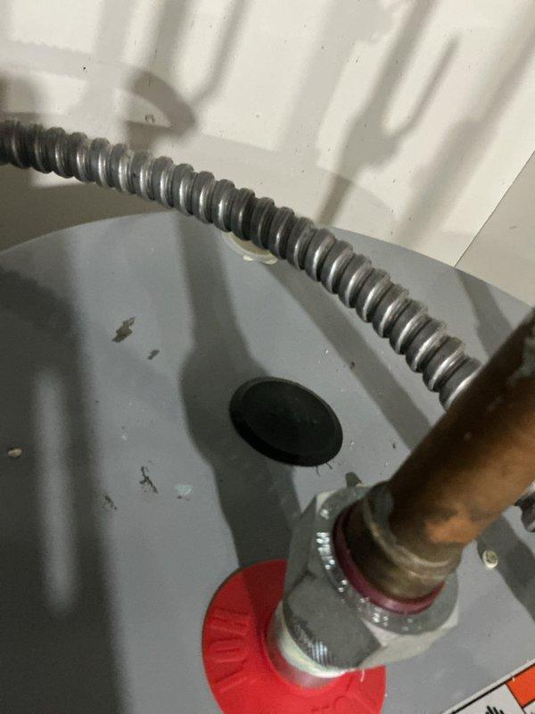 Replaced sewage pump and installed specialized anode rod designed for well water systems to prevent tank deterioration and odor issues. Parts were ordered from supplier and staged for installation upon arrival at shop. Customer was notified that technician would return for second visit to complete the installation once all components were received and prepared.