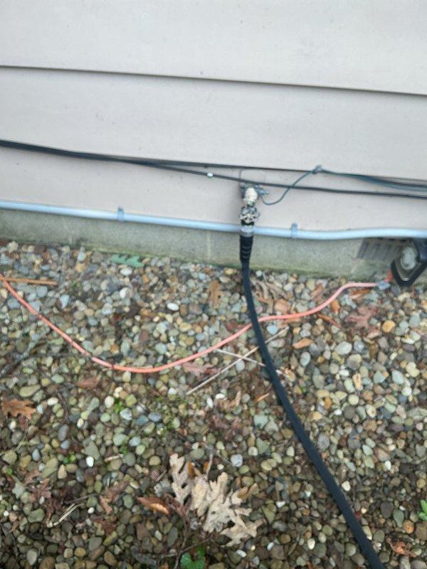 Installed accessible shut-off valves for two exterior faucets to eliminate the need for crawl space access when turning off water supply. Primary focus was on the backyard faucet, with new valve installations providing convenient exterior water control for the homeowner.