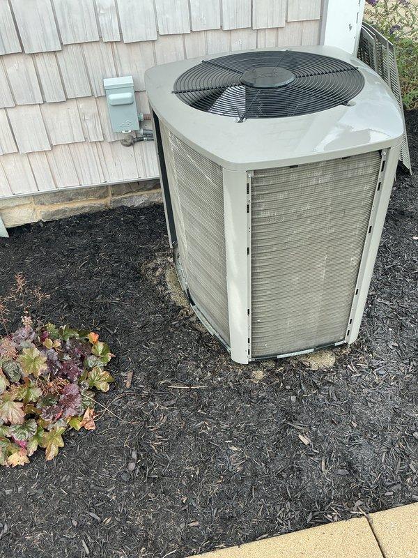 Completed MVP cooling maintenance visit on residential HVAC system. Performed comprehensive inspection of outdoor condenser unit and indoor furnace components, verified proper operation of blower motor assembly, electrical connections, and control modules. Replaced furnace air filter as requested to maintain optimal system efficiency and airflow.