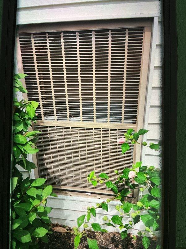 Performed comprehensive AC tune-up on a five-year-old window-mounted air conditioning unit. Completed full system inspection including condenser coil examination, verified proper airflow through protective grille assembly, and confirmed all mechanical components operating within normal parameters. Unit showed clean coils with no debris accumulation and maintained appropriate cooling function throughout testing sequence.