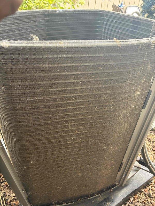 Completed MVP cooling maintenance on Lennox air conditioning condenser unit. Performed comprehensive system inspection, checked refrigerant levels, cleaned condenser coils and fins, verified proper airflow through louvered panels, and confirmed operational status of condenser fan. Unit tested and running efficiently with no issues identified.