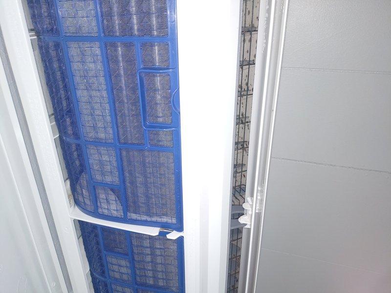 Performed routine maintenance on Mitsubishi Electric mini-split system. Cleaned and inspected indoor air filter, verified outdoor condenser unit operation and confirmed proper system function. All components found in good working condition with no issues identified.
