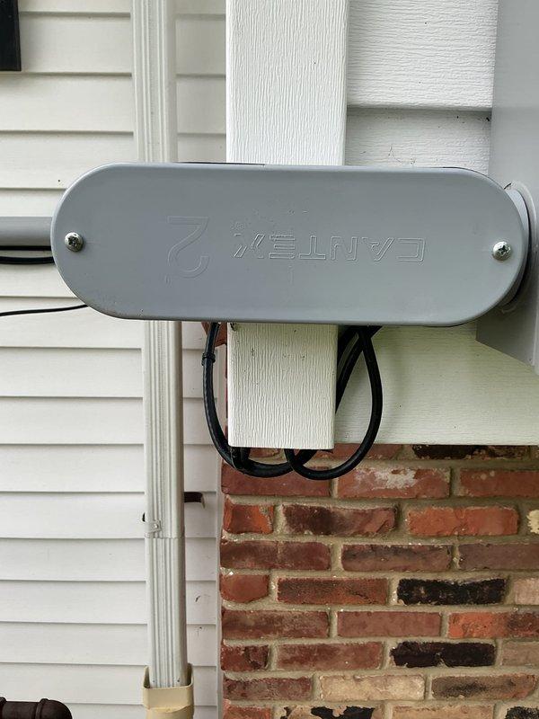 Responded to failed electrical inspection for warranty work. Corrected improper PVC conduit installation by applying approved solvent cement to all unglued joints and replaced non-compliant straps with appropriate electrical-rated hangers per NEC requirements. All conduit runs secured properly to structural members with correct spacing. Work inspected and approved for code compliance.