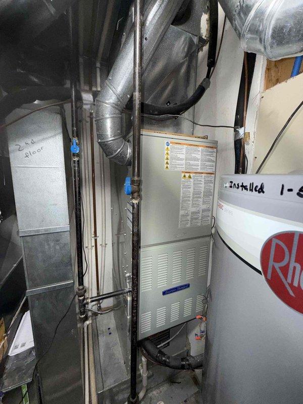 Completed comprehensive tune-up on 11-year-old residential air conditioning system. Performed standard maintenance procedures including inspection of outdoor condensing unit, indoor air handler, and associated ductwork and controls. All components found to be operating within normal parameters for a system of this age, with no immediate repairs required at this time.