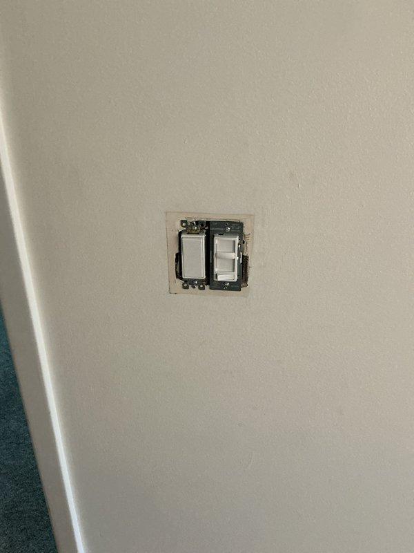 Replaced customer-provided switches throughout the residence, including 6 three-way switches and 14 single-pole switches. Troubleshot and repaired non-functioning outlets in the living room that affected power to the bar area and outside wall, locating and repairing a faulty splice in the circuit. Disconnected the hot tub whip from the exterior disconnect. All replacement devices were installed from truck stock inventory, with existing electrical boxes and wiring verified for proper operation upon completion.
