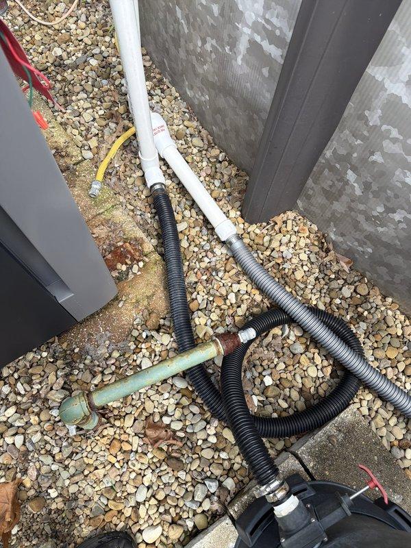 Responded to service call for gas line installation to pool heater. Successfully ran and connected new gas supply line from existing service point to pool equipment area. Installed appropriate fittings, tested connections for leaks, and verified proper gas flow to equipment. All work completed to code specifications with system operational upon departure.