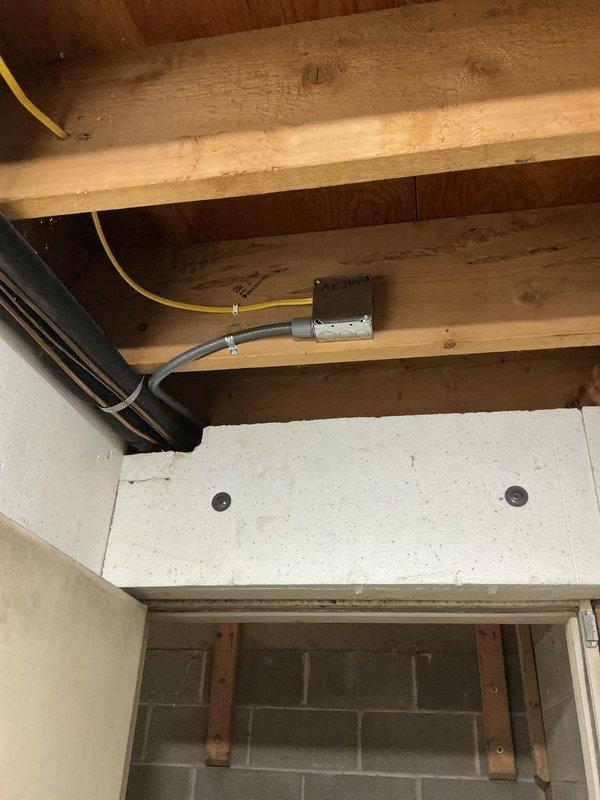 Relocated AC circuit for one of two air conditioning units at the property. Ran new electrical wiring from the main panel through exposed framing and attic space, installing junction boxes and securing cable runs with proper mounting hardware. Modified circuit breaker connections in the electrical panel to accommodate the relocated unit, ensuring all connections met code requirements for proper wire routing and strain relief.