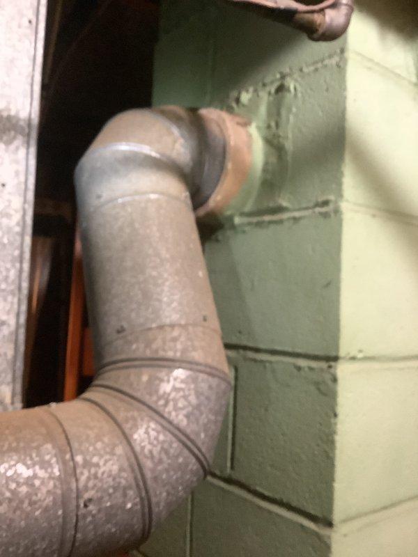 Responded to service call for non-functioning blower motor on aging furnace system. Conducted thorough assessment of existing HVAC equipment and associated ductwork, piping, and mechanical components in basement installation. Documented current system condition including deteriorated unit housing, aged supply and return ductwork connections, and existing copper refrigerant lines. Prepared comprehensive replacement estimate for complete furnace system upgrade due to equipment age and blower motor failure making repair cost-prohibitive compared to full system replacement.