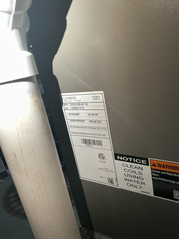 During routine AC maintenance inspection, discovered critically low subcooling indicating insufficient refrigerant charge in the Lennox cooling system. Recharged the air conditioning unit with refrigerant to restore proper operating levels and ensure immediate system functionality. Confirmed presence of refrigerant leak requiring future diagnostics; scheduled follow-up leak search appointment for fall season with additional technician support to locate and repair leak source.