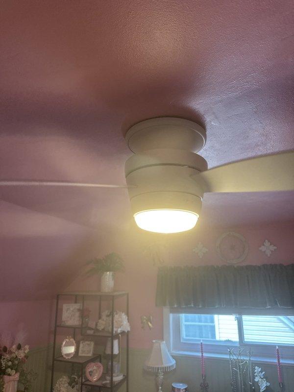 Responded to service call regarding non-functional upstairs circuit following recent panel installation. Verified proper operation of ceiling fan light fixture and multiple bedroom outlets after troubleshooting the affected circuit. All tested fixtures and receptacles restored to normal operation.