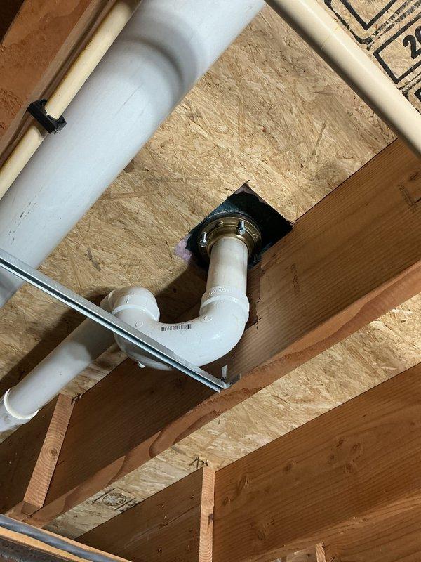 Successfully replaced the shower strainer in the first-level bathroom as quoted. Accessed the drain assembly from below through the ceiling space, removed the existing strainer, and installed the new chrome drain cover with proper sealing to ensure watertight operation. The shower stall and drain are now fully functional with no leaks detected upon completion.