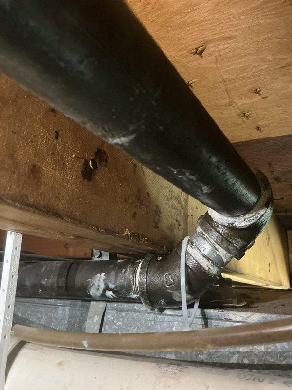 Responded to gas leak service call and conducted thorough inspection of gas piping system throughout the property, including areas in attic/crawl space and basement. Performed pressure test on gas lines, identified leak location at pipe joint fitting, and completed necessary repairs to ensure system integrity and safety.