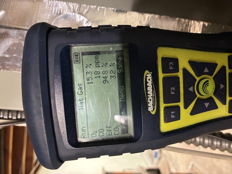 Completed heating maintenance tune-up on 16-year-old furnace system that was operating properly upon arrival. Performed comprehensive system inspection, tested all safety controls, verified proper airflow and temperature readings using digital measurement equipment, and inspected ductwork condition. System left in good working order with all components functioning within normal parameters.