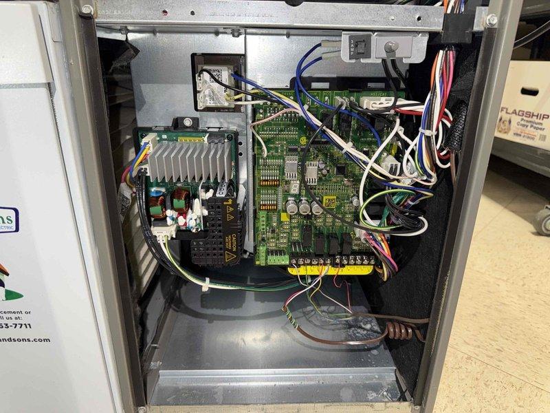 Completed scheduled MVP cooling maintenance visit on a 2-year-old air conditioning system. Performed comprehensive system inspection including evaporator coil examination, which showed normal condensation patterns indicating proper operation, and thorough evaluation of control board and electrical components within the unit's control cabinet. All systems found operating within normal parameters with no issues identified or repairs required at this time.