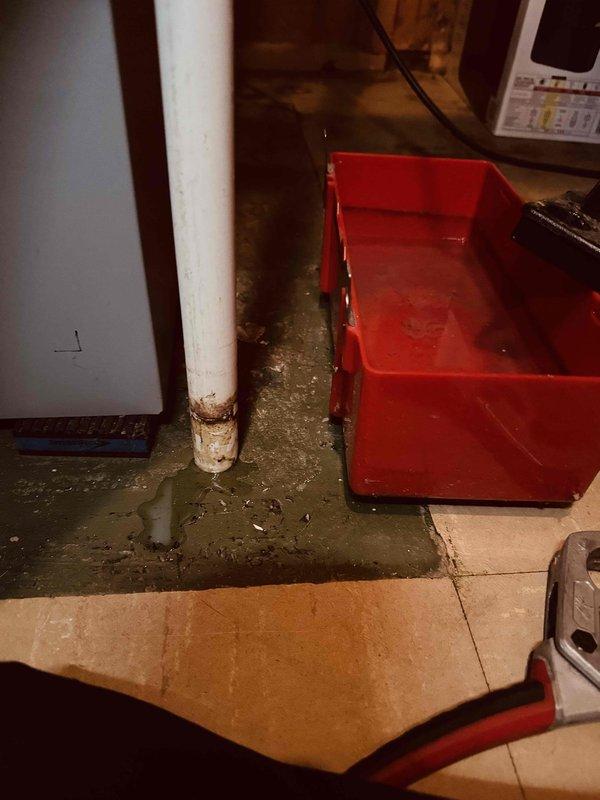 Responded to callback for water accumulation around furnace area following previous maintenance visit. Upon inspection, discovered condensate drain system backup causing water pooling on basement floor near HVAC equipment. Cleared obstruction from condensate line and verified proper drainage flow from air handler. Inspected sump pump operation and confirmed functionality. Tested central air conditioner system operation under load, verified adequate cooling performance, and ensured condensate removal system operating correctly with no further water accumulation.