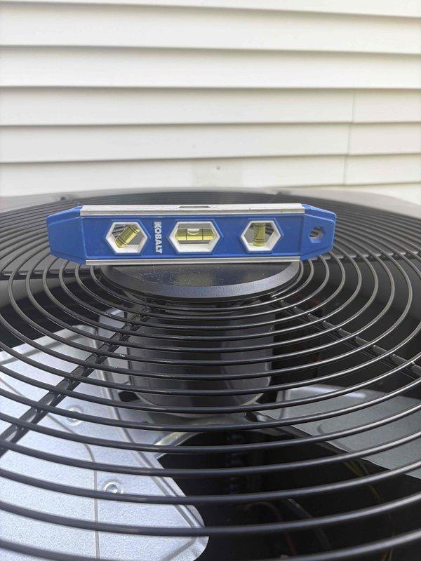 Performed warranty service on recently installed HVAC condenser units that had settled and were no longer level. Assessed unit positioning using precision level tool and releveled equipment to manufacturer specifications to ensure proper drainage, optimal performance, and equipment longevity.